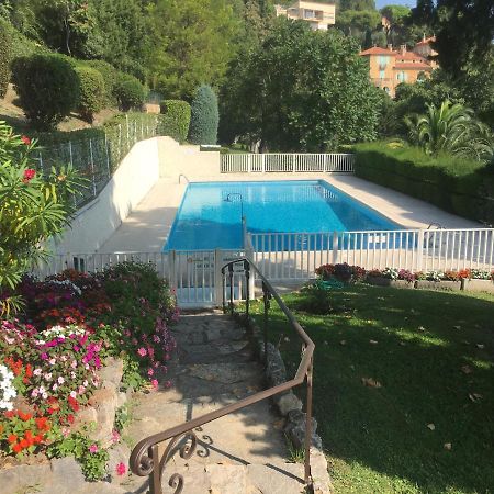 Clim Jardin Et Parking Prive -Piscine Tennis Et Park Vue Mer Грасс Екстер'єр фото