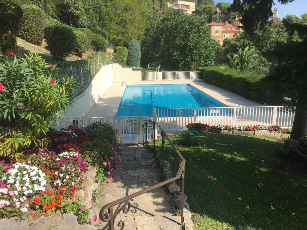 Clim Jardin Et Parking Prive -Piscine Tennis Et Park Vue Mer Грасс Екстер'єр фото
